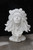 White Marble Native American Bust