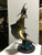 Two Swordfish Bronze in Special Patina 34in Room Scene