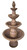 Antique Four Tiered Garden Water Fountain