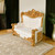 Palatial Grand Carved Loveseat Gold