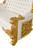 Palatial Grand Carved Loveseat Gold