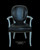 Mystique Grey Lauren Dining Arm Chair