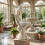 White Marble Moon Lady Statue H23.6 Inches  Ge21418