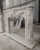 Italian White Marble Carved Mantel L70.9*H50.8*W13.8 Inches        OPEN?L44.9*H36.2 Inches  Ge21455 Italian White Marble Carved Mantel L70.9*H50.8*W13.8 Inches        OPEN?L44.9*H36.2 Inches  Ge21455