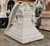 White Marble Angel of Grief L59*H46.5*W39.4 Inches  Ge21501 White Marble Angel of Grief L59*H46.5*W39.4 Inches  Ge21501