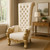 Gold Palace High Back Chair