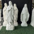 White Marble Praying Hands Virgin Mary 32 Inches High