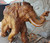 Sovereign Teak Root Elephant Sculpture