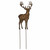 Woodland Crest Petite Iron Stag Garden Stake