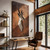Stag Rustic Metal Profile Wall Art