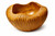 Carved Wave Teak Bowl
