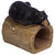 Resting Black Bear Downspout Cover