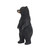 Small Woodland Black Bear Statue