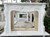 French Rococo Carrara Marble Fireplace Mantel Carrera Marble L74.8"*H52.3"*13.8"    OPEN:L48"*H35"