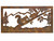 Woodland Squirrel Metal Wall Art