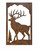 Rustic Monarch Wall Art
