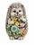 Meadow Bloom Hedgehog Solar Statue