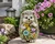 Meadow Bloom Hedgehog Solar Statue