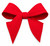 Grand Holiday 72" Pre-Lit Red Outdoor Canvas Frame Bow
