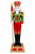 Royal Christmas Red and Green Nutcracker King