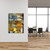 Fall Abstract Gallery Wrap Room Scene