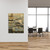 Winter Abstract Gallery Wrap Room Scene
