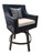 Monterey Bar Stool Chair with Cushion and pillow