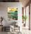 Welcome Cuba Gallery Wrap Room Scene