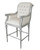 Mystique Gray Continental Linen Bar Stool