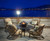 Grand Bonaire Weave Outdoor Fire Pit Table With Accessories (KIT) Room Scene