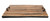 Mountain Studios Wide Cutting Board Charcuterie Tray 20 Inches Natural Teak Room Scene