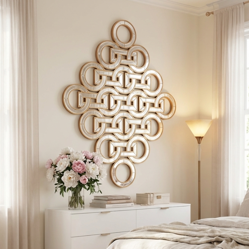 Articulate Diamond Mirror