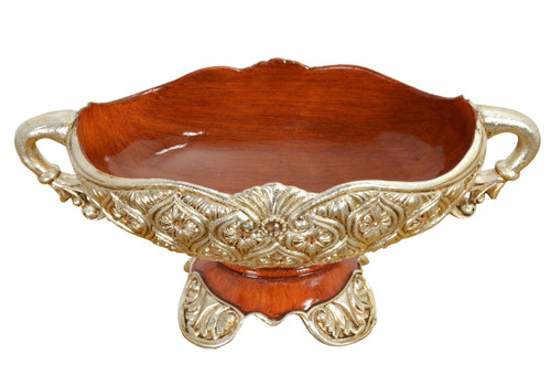 Valencia Center Piece with Handles Close Up Image