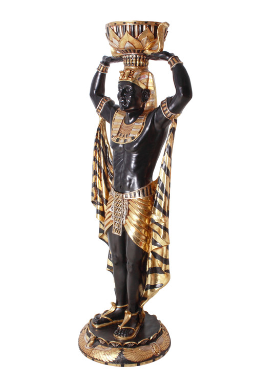 Egyptian Male Plant Holder Room Scene