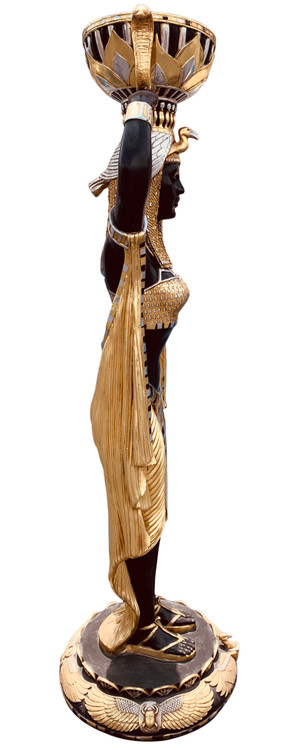 Egyptian Female Plant Holder Room Scene