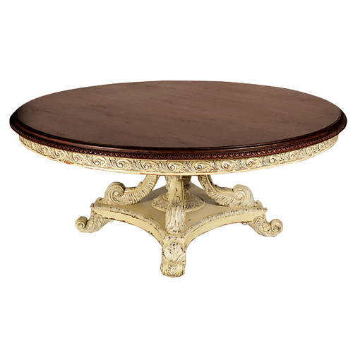 Anglia Dining Table 72 inch Round   PM (KIT)
