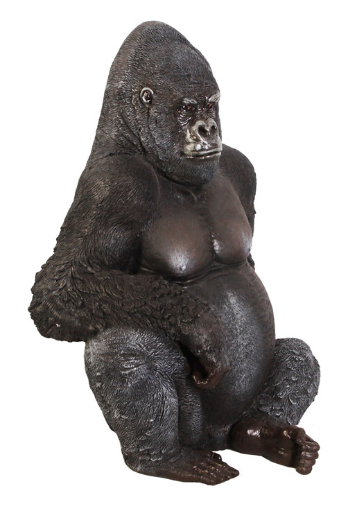 Lifesize Silver Back Gorilla Room Scene