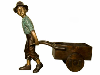 Boy with Cart