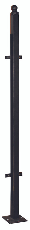 Bridgeton Moore Aluminum Small Fence Post