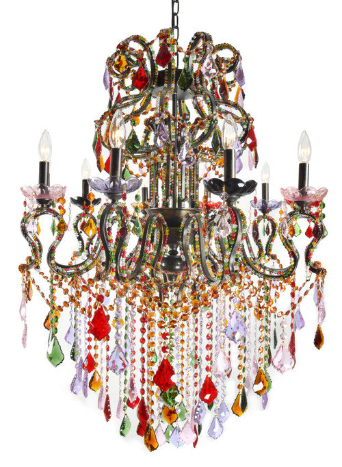 Grand Milano Chandelier Close Up Image