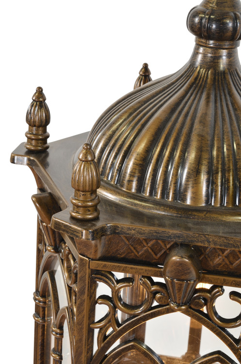 Gothic Column Lamp Close Up Image