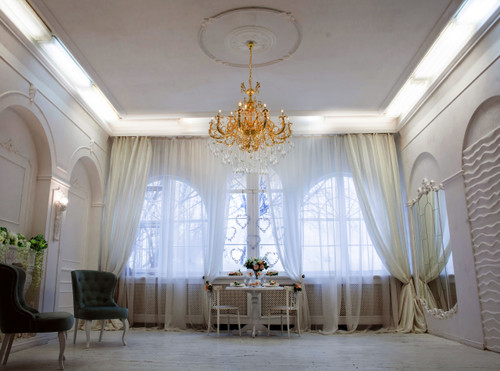Regal Crystal Chandelier Room Scene