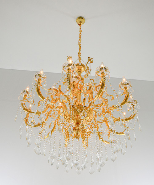 Regal Crystal Chandelier Close Up Image