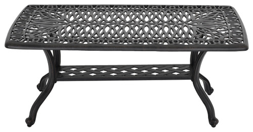 Grand Bonaire Weave Outdoor Coffee Table Close Up Image