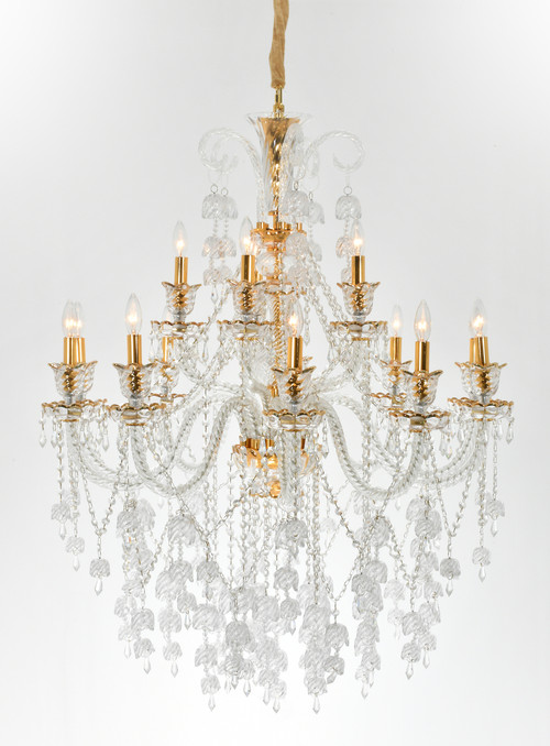 Marseille Crystal Chandelier Room Scene