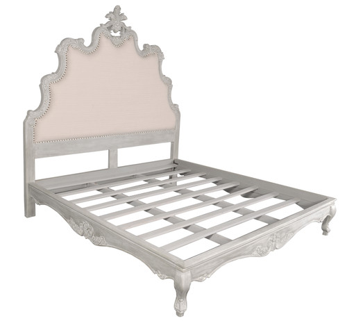 Mystique Gray Biltmore King Bed Close Up Image
