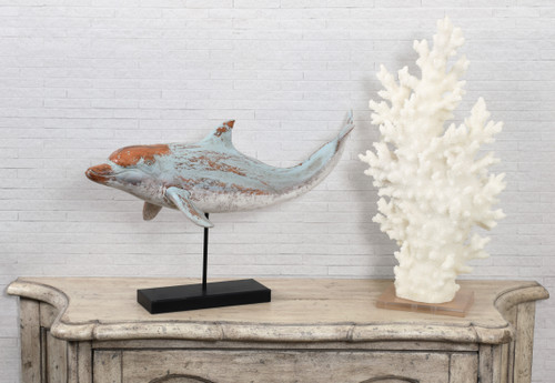 Swimming Dolphin on Stand Room Scene