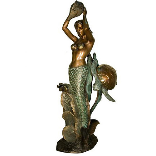 Standing Mermaid Fountain