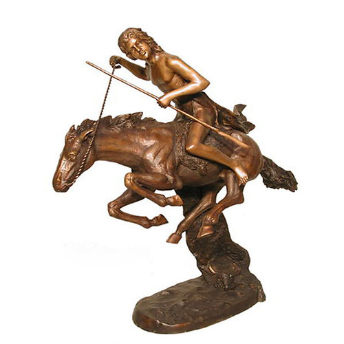 Cheyenne on Marble Base