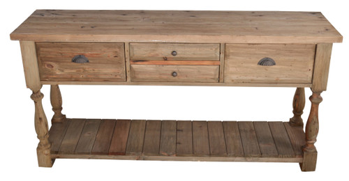 Farmhouse Console Table Room Scene